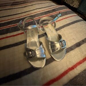 Silver Kids Sandals size 8
